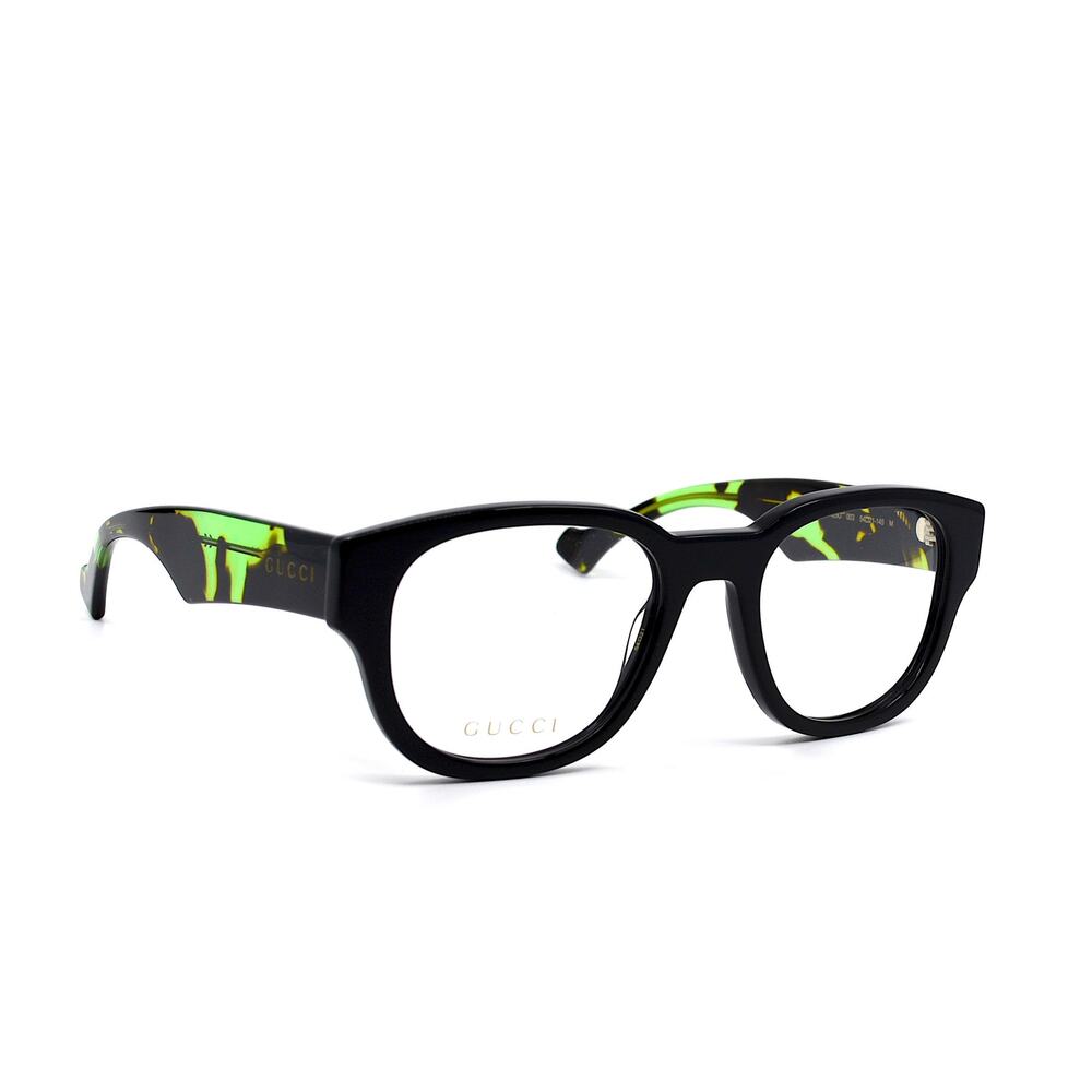 Gucci GG1429O 003 Black Havana Eyeglasses Frames 54-21-145 Authentic Italy - Picture 3 of 16